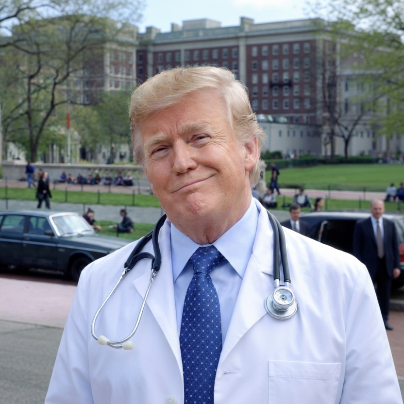 Portrait of Dr. Donald J. Trump, M.D.